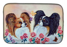 Load image into Gallery viewer, Papillon Dish Drying Mat – Absorbent, Artistic Kitchen Essentials 7272DDM