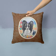 Load image into Gallery viewer, Papillon Throw Pillow - 14x14 Decorative Pillow – Art for Your Home &amp; Patio 7273PW1414
