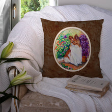 Load image into Gallery viewer, Papillon Throw Pillow - 14x14 Decorative Pillow – Art for Your Home &amp; Patio 7274PW1414
