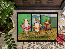 Load image into Gallery viewer, Little Ballerina Corgi Doormat Doormat - Large 24x36 – Indoor/Outdoor Floor Mat