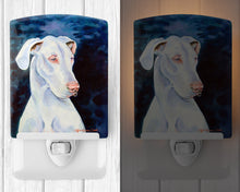 Load image into Gallery viewer, White Great Dane Ceramic Night Light 7279CNL
