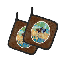 Load image into Gallery viewer, Great Dane Pot Holders - Set of 2 Decorative Kitchen Helpers | Made in the USA 7280PTHD