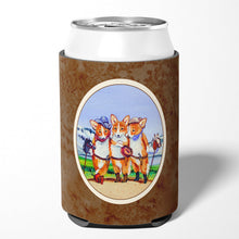 Load image into Gallery viewer, Cowboy Corgi Can or Bottle Hugger 7283CC