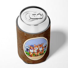 Load image into Gallery viewer, Cowboy Corgi Can or Bottle Hugger 7283CC