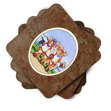 Load image into Gallery viewer, Cowboy Corgi Foam Coaster  7283FC