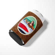 Load image into Gallery viewer, Mona Lisa with  Corgi Can or Bottle Hugger 7284CC