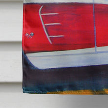 Load image into Gallery viewer, Mona Lisa with  Corgi Flag Canvas House Size