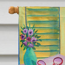 Load image into Gallery viewer, Corgi Flag Canvas House Size