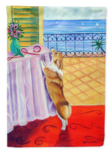 Load image into Gallery viewer, Corgi Garden Flag – Decorative Outdoor Yard Flag