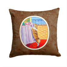 Load image into Gallery viewer, Corgi Throw Pillow - 14x14 Decorative Pillow – Art for Your Home &amp; Patio 7285PW1414