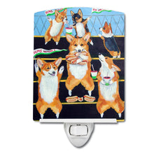 Load image into Gallery viewer, Go Team Corgi Pembroke Ceramic Night Light 7286CNL