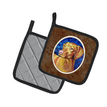Load image into Gallery viewer, Vizsla Pot Holders - Set of 2 Decorative Kitchen Helpers | Made in the USA 7289PTHD