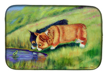 Load image into Gallery viewer, Corgi Dish Drying Mat – Absorbent, Artistic Kitchen Essentials 7292DDM