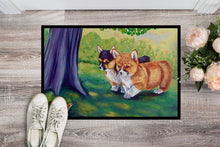 Load image into Gallery viewer, Corgi Indoor Outdoor Mat 18x27 Doormat