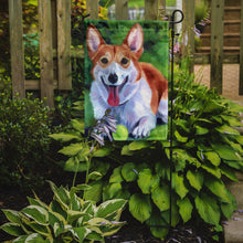 Load image into Gallery viewer, Corgi with green ball Garden Flag – Decorative Outdoor Yard Flag 7296GF