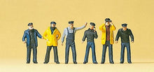 Load image into Gallery viewer, Preiser 10353 HO Scale People Working -- Ship's Crewmen pkg(6)