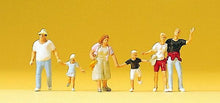 Load image into Gallery viewer, Preiser 10326 HO Scale Pedestrians -- Passers-By Hurrying pkg(6)
