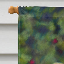 Load image into Gallery viewer, Corgi Pup and Daffodils Flag Canvas House Size 7300CHF