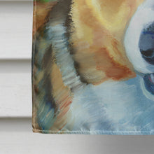 Load image into Gallery viewer, Corgi Toby Flag Canvas House Size 7303CHF