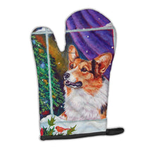 Load image into Gallery viewer, Corgi Christmas Window Oven Mitt 7305OVMT
