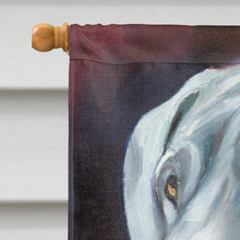 Load image into Gallery viewer, Great Dane Natural Ears Red Collar Flag Canvas House Size 7309CHF