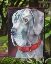 Load image into Gallery viewer, Great Dane Natural Ears Red Collar Garden Flag – Decorative Outdoor Yard Flag 7309GF