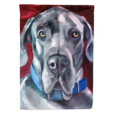 Load image into Gallery viewer, Great Dane Natural Ears Blue Collar Flag Canvas House Size 7310CHF