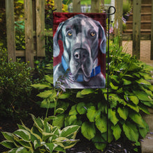 Load image into Gallery viewer, Great Dane Natural Ears Blue Collar Garden Flag – Decorative Outdoor Yard Flag 7310GF