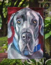 Load image into Gallery viewer, Great Dane Natural Ears Blue Collar Garden Flag – Decorative Outdoor Yard Flag 7310GF