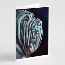 Load image into Gallery viewer, Neapolitan Mastiff Greeting Cards -  Blank Note Cards – 8-Pack of Artist-Designed Cards with Envelopes