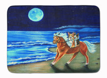 Load image into Gallery viewer, Corgi Beach Ride on Horse Machine Washable Memory Foam Mat 7318RUG