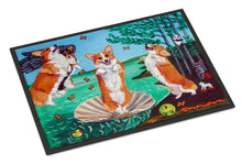 Load image into Gallery viewer, Corgi Birth of Venus Doormat - 24x36 Decorative Floor Mat – Indoor/Outdoor Rug