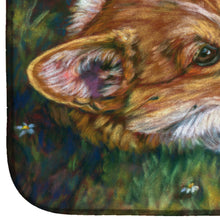 Load image into Gallery viewer, Corgi Pastel Hummingbird Dish Drying Mat – Absorbent, Artistic Kitchen Essentials 7326DDM