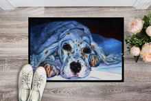 Load image into Gallery viewer, English Setter Pup Doormat - 24x36 Decorative Floor Mat – Indoor/Outdoor Rug