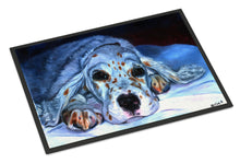 Load image into Gallery viewer, English Setter Pup Doormat - 24x36 Decorative Floor Mat – Indoor/Outdoor Rug