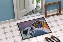 Load image into Gallery viewer, Saint Bernard Whisperer Doormat - 24x36 Decorative Floor Mat – Indoor/Outdoor Rug