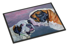 Load image into Gallery viewer, Saint Bernard Whisperer Doormat - 24x36 Decorative Floor Mat – Indoor/Outdoor Rug