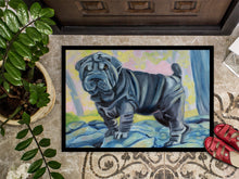 Load image into Gallery viewer, Blue Shar Pei Doormat - 24x36 Decorative Floor Mat – Indoor/Outdoor Rug
