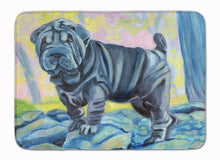 Load image into Gallery viewer, Blue Shar Pei Machine Washable Memory Foam Mat 7333RUG
