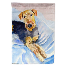 Load image into Gallery viewer, Cozy Airedale Terrier Flag Canvas House Size 7335CHF