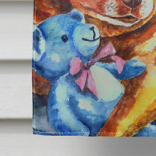 Load image into Gallery viewer, Chihuahua with Teddy Bear Flag Canvas House Size 7340CHF