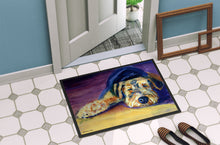 Load image into Gallery viewer, Snoozer Airedale Terrier Doormat - 24x36 Decorative Floor Mat – Indoor/Outdoor Rug