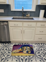 Load image into Gallery viewer, Snoozer Airedale Terrier Machine Washable Memory Foam Mat 7344RUG