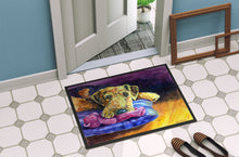 Load image into Gallery viewer, Airedale Terrier Teddy Bear Doormat - 24x36 Decorative Floor Mat – Indoor/Outdoor Rug