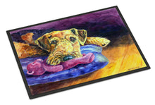 Load image into Gallery viewer, Airedale Terrier Teddy Bear Doormat - 18x27 Decorative Floor Mat – Indoor/Outdoor Rug with Artistic Flair 7345MAT