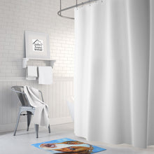 Load image into Gallery viewer, Snow Baby Brittany Spaniel Machine Washable Memory Foam Mat 7348RUG