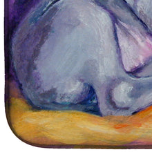 Load image into Gallery viewer, Weimaraner Snuggle Bunny Dish Drying Mat – Absorbent, Artistic Kitchen Essentials 7354DDM