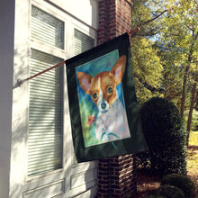 Load image into Gallery viewer, Chihuahua and Daisy Flag Canvas House Size 7360CHF