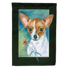 Load image into Gallery viewer, Chihuahua and Daisy Flag Canvas House Size 7360CHF