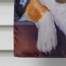Load image into Gallery viewer, Can I help you Corgi Flag Canvas House Size 7362CHF